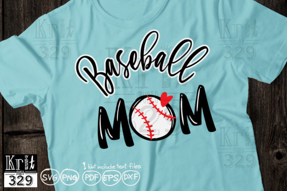 Doodle Hand Drawn Baseball Mom Svg for Crafts and Graphics