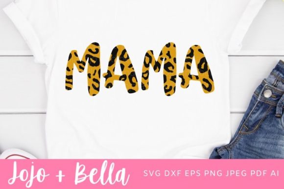 Mama Leopard Print Svg for Blogs and Websites