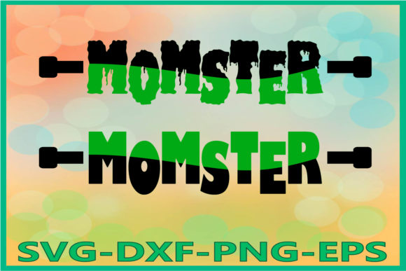 Momster Mom Halloween Monster Graphics
