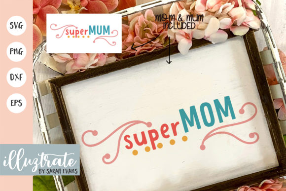 Mum SVG Mom SVG Mothering Sunday Design Review